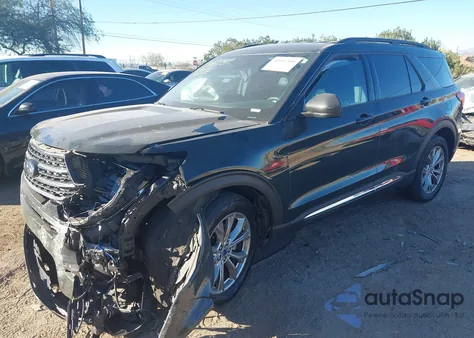 2022 Ford Explorer Xlt z USA, uszkodzony, nr VIN 1FMSK7DH3NGA71098